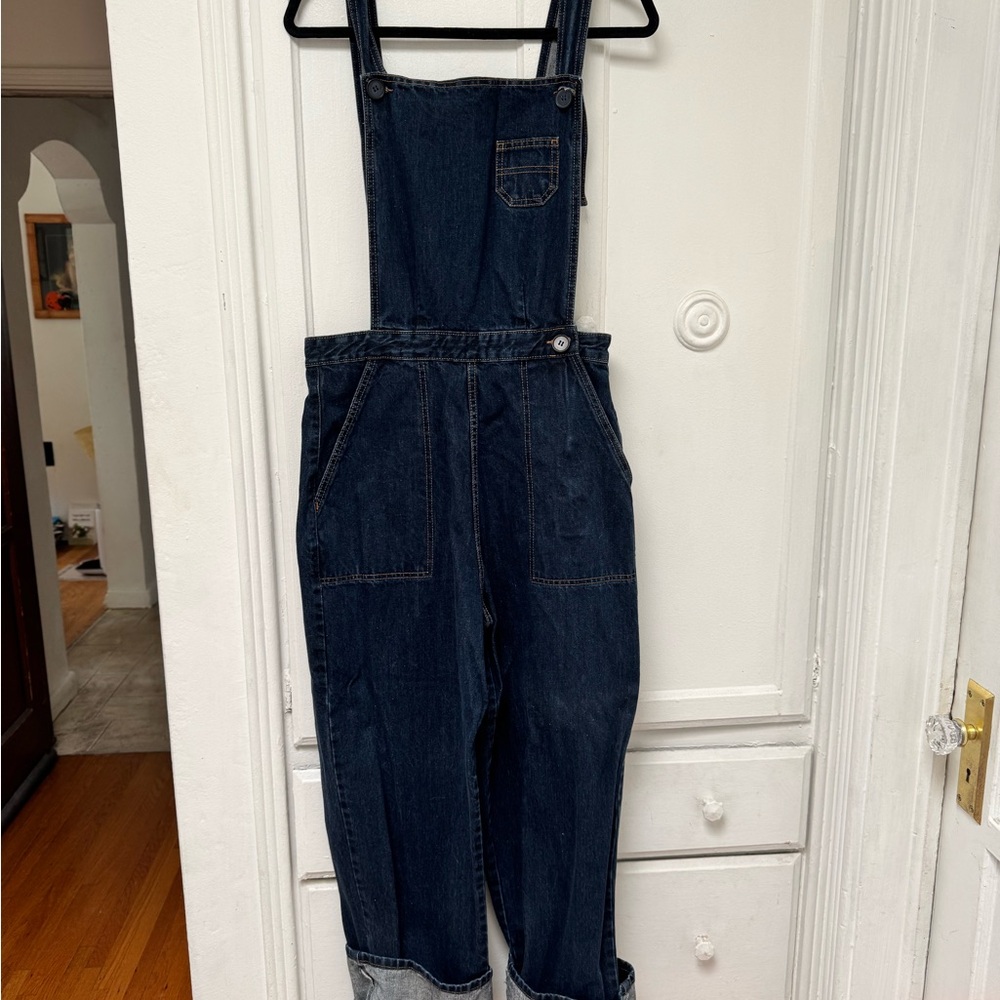 Freddie’s of Pinewood Blue Denim Overalls 32L